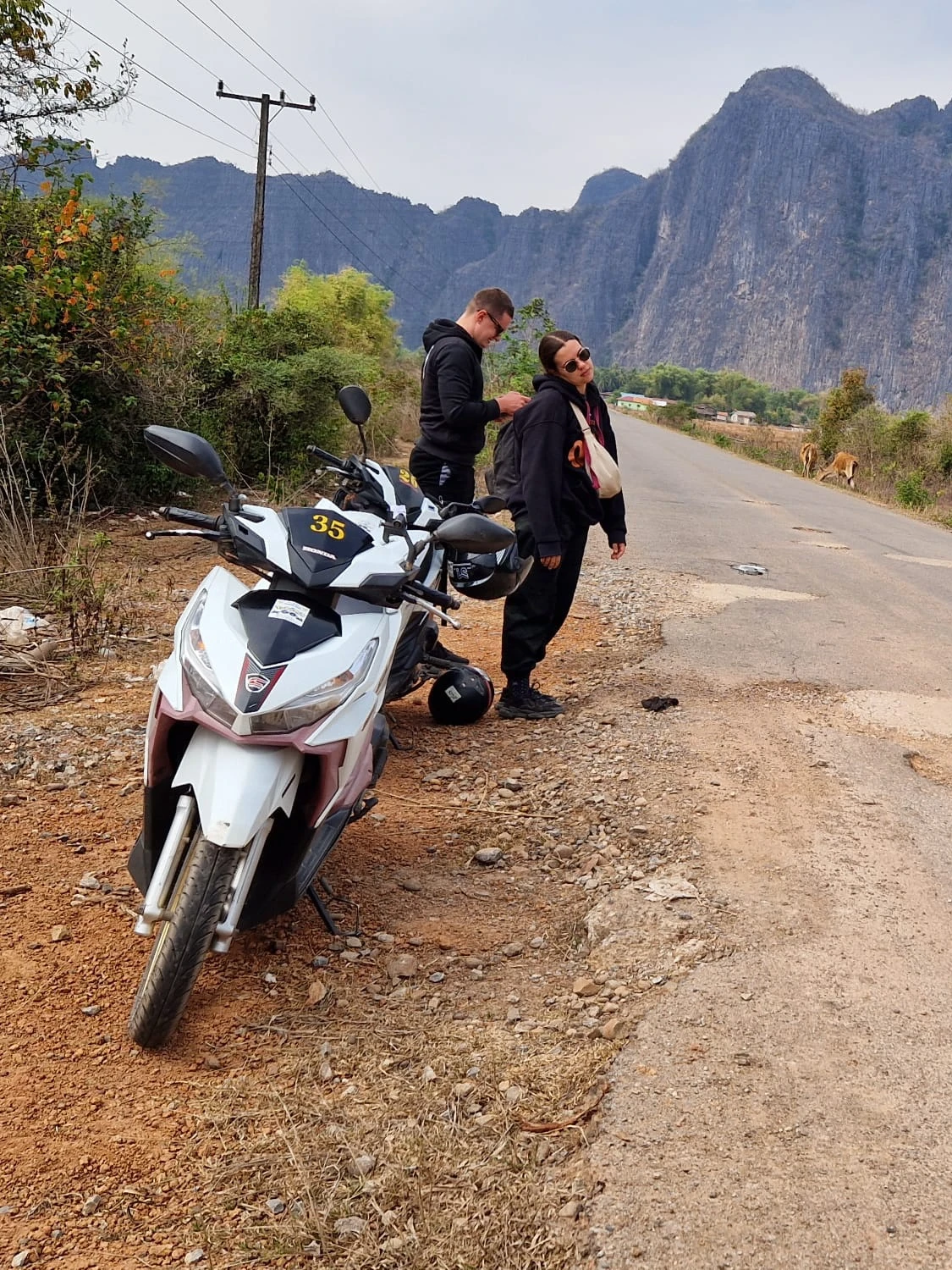 Thakhek Loop – góry krasowe