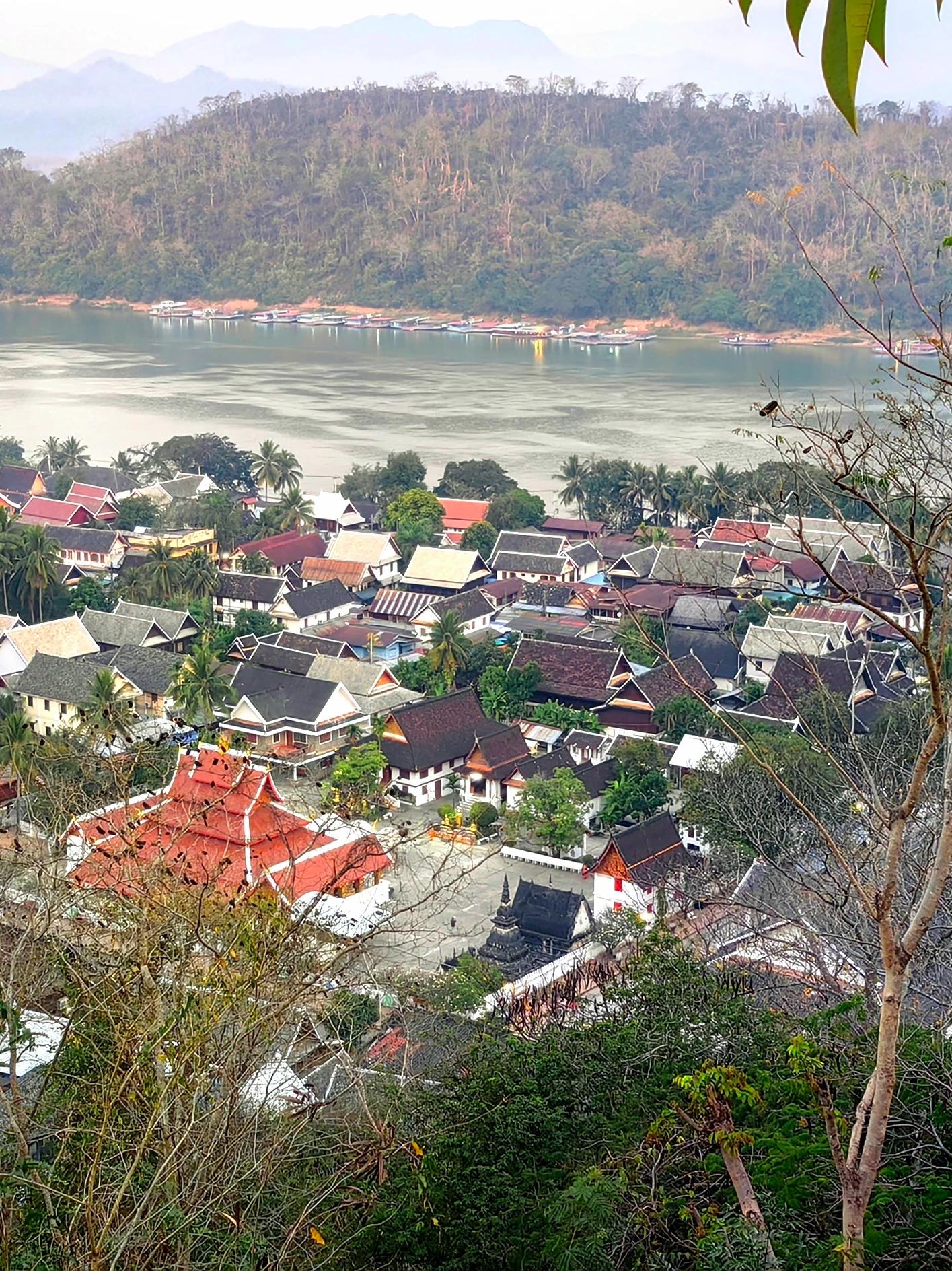 Luang Prabang – widok z Phousi