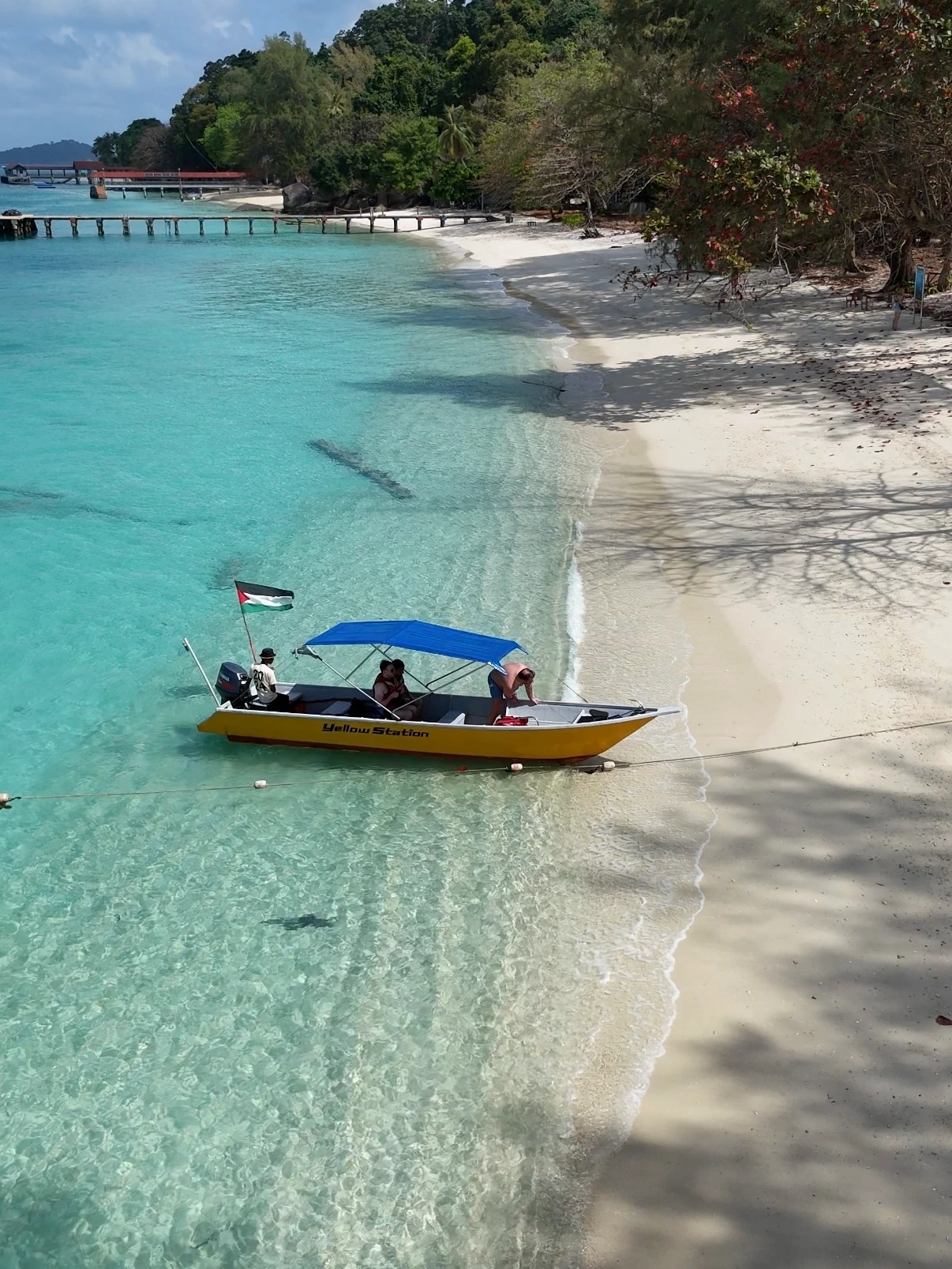 Perhentian – turkusowa woda