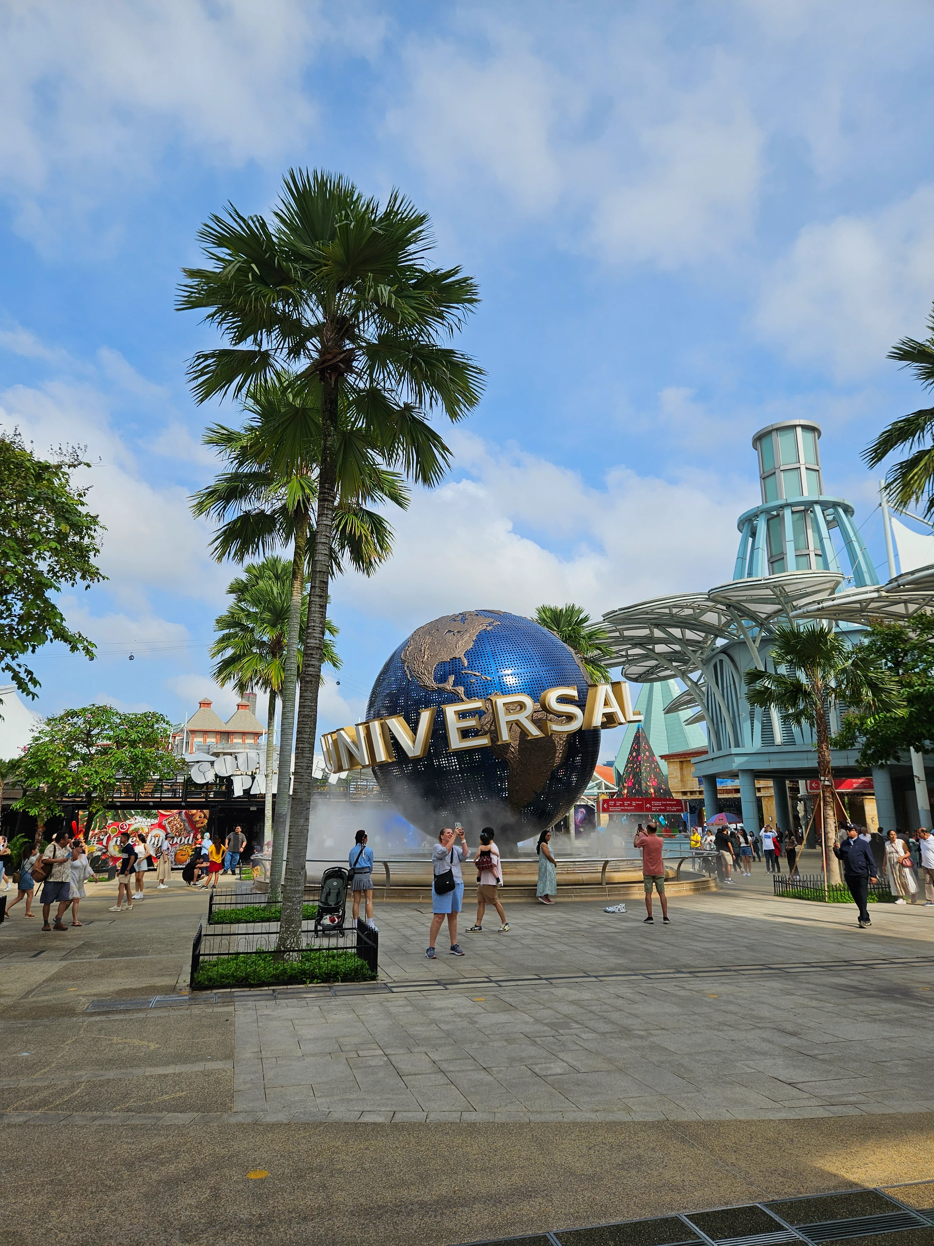 Singapur – Universal Studios Sentosa, globus