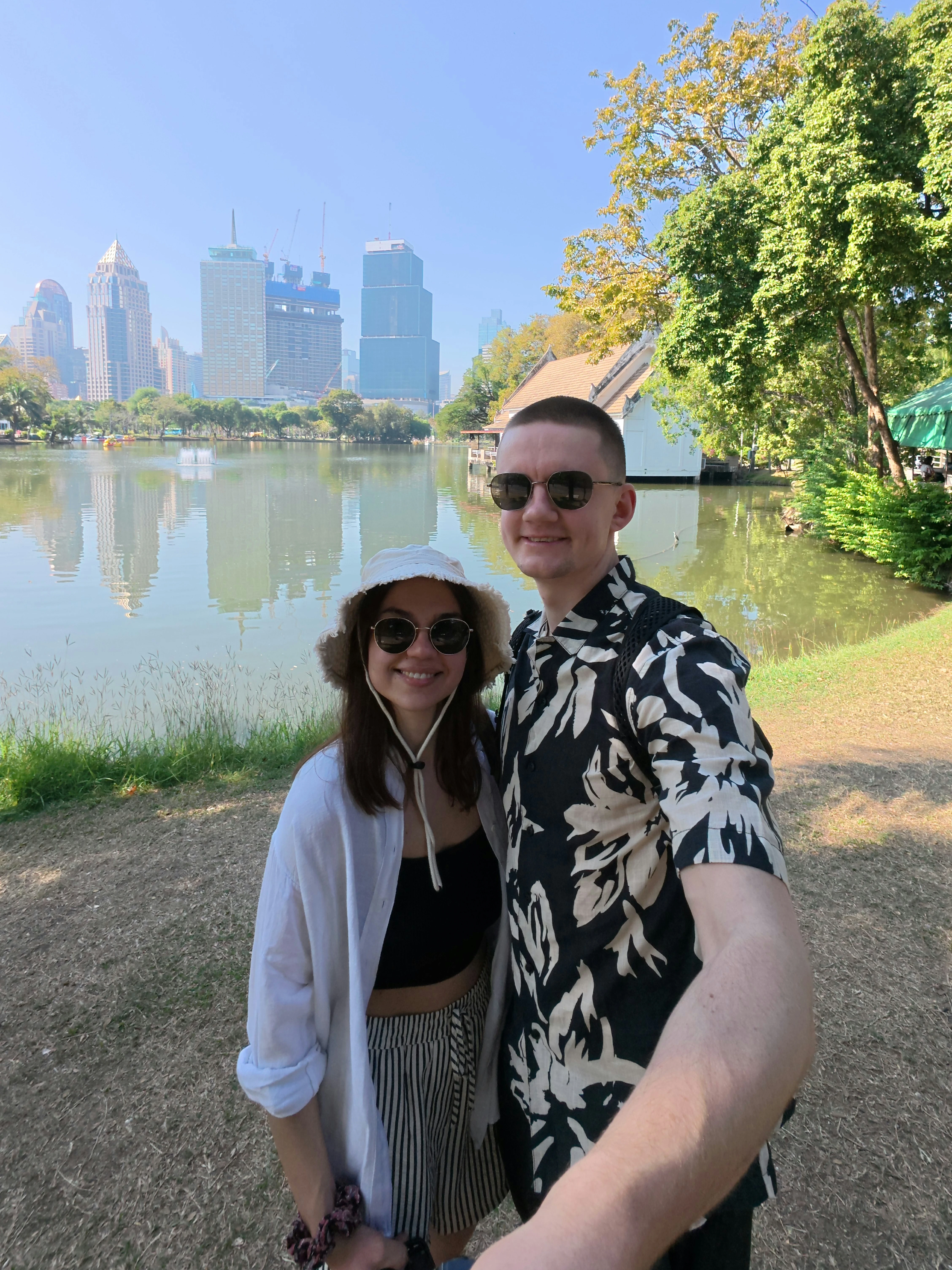 Tajlandia – Bangkok, park Lumphini i wieżowce