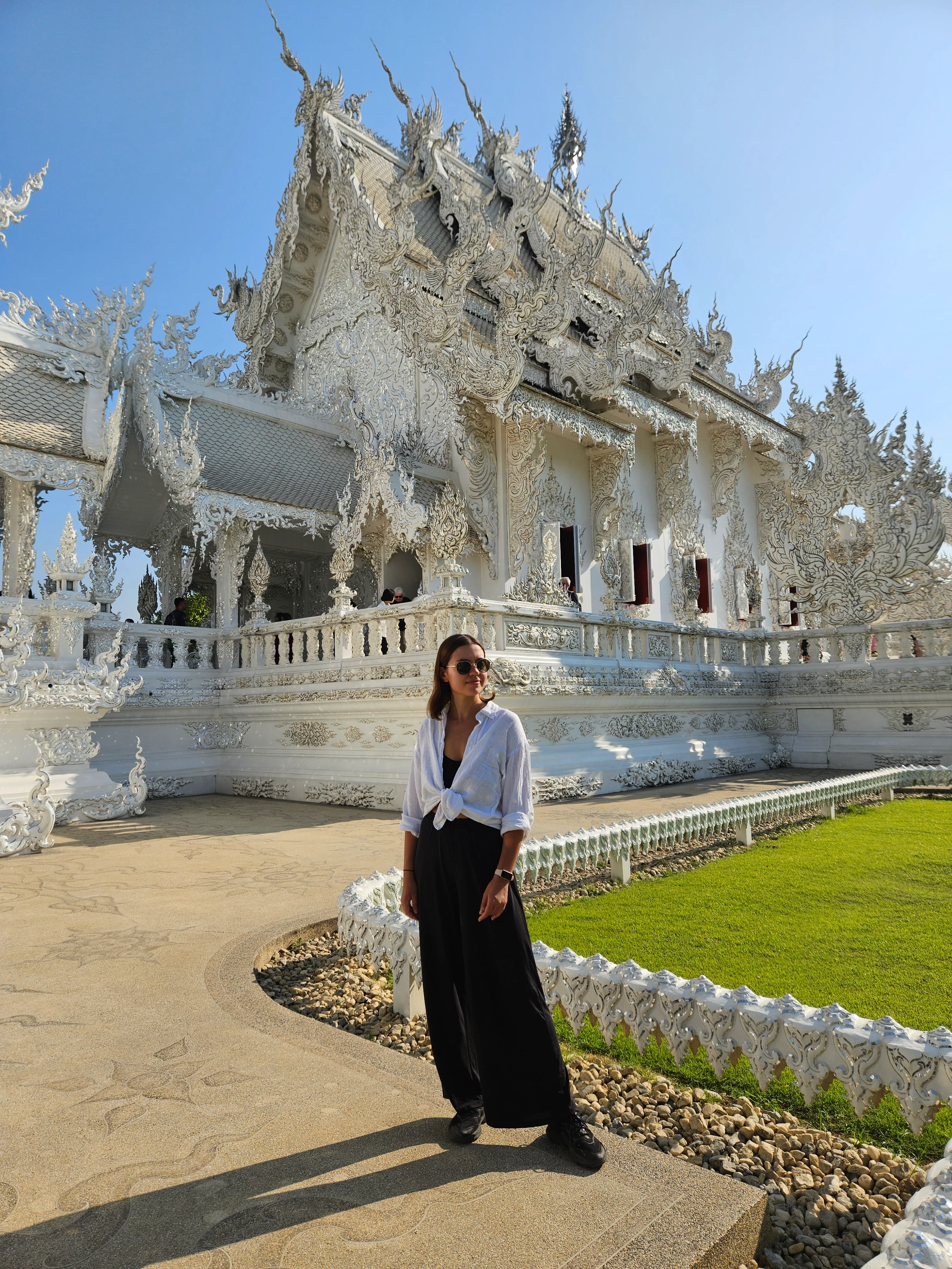 Tajlandia – Chiang Rai, biała świątynia Wat Rong Khun