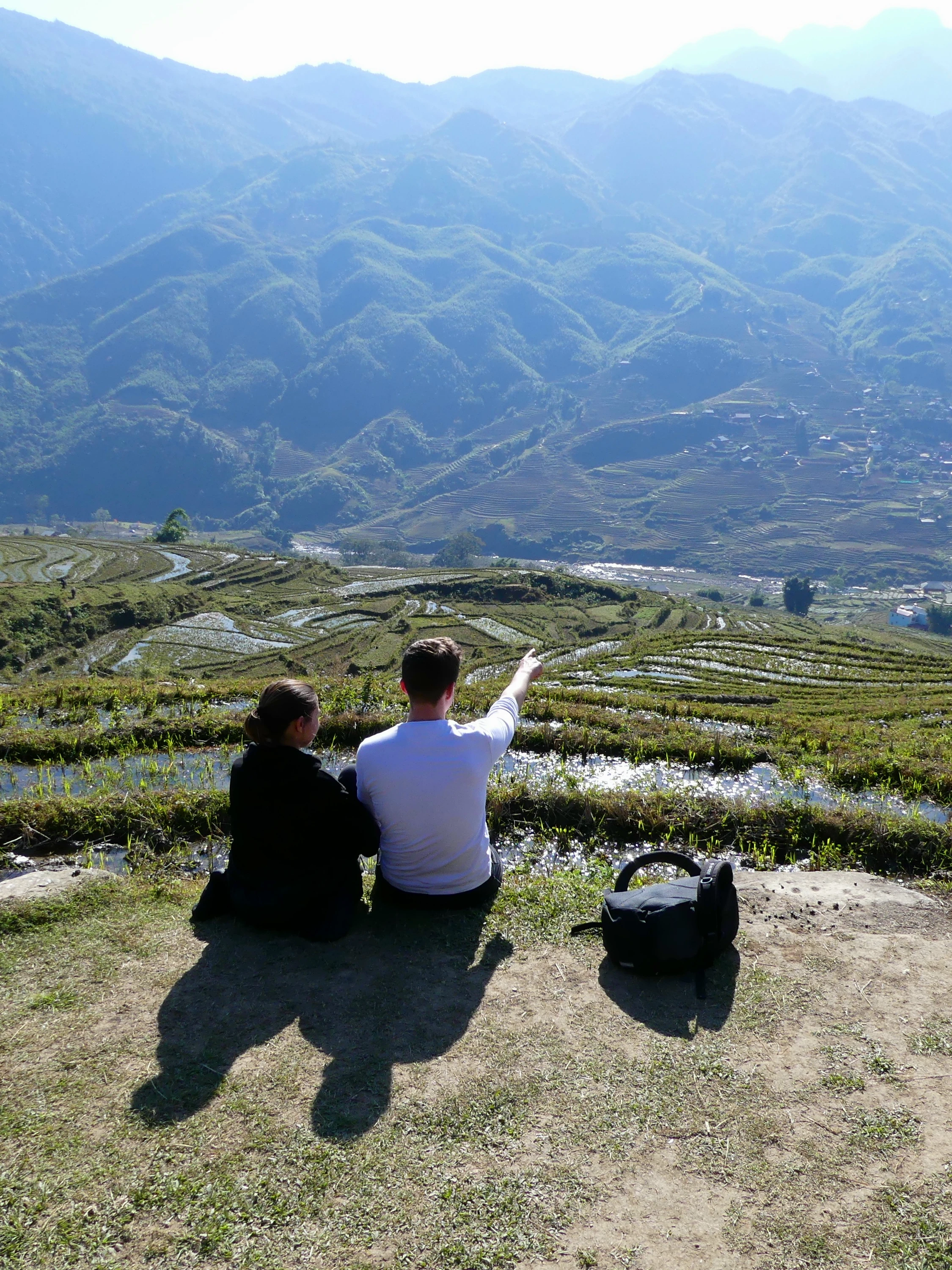 Sapa – tarasy ryżowe, widok