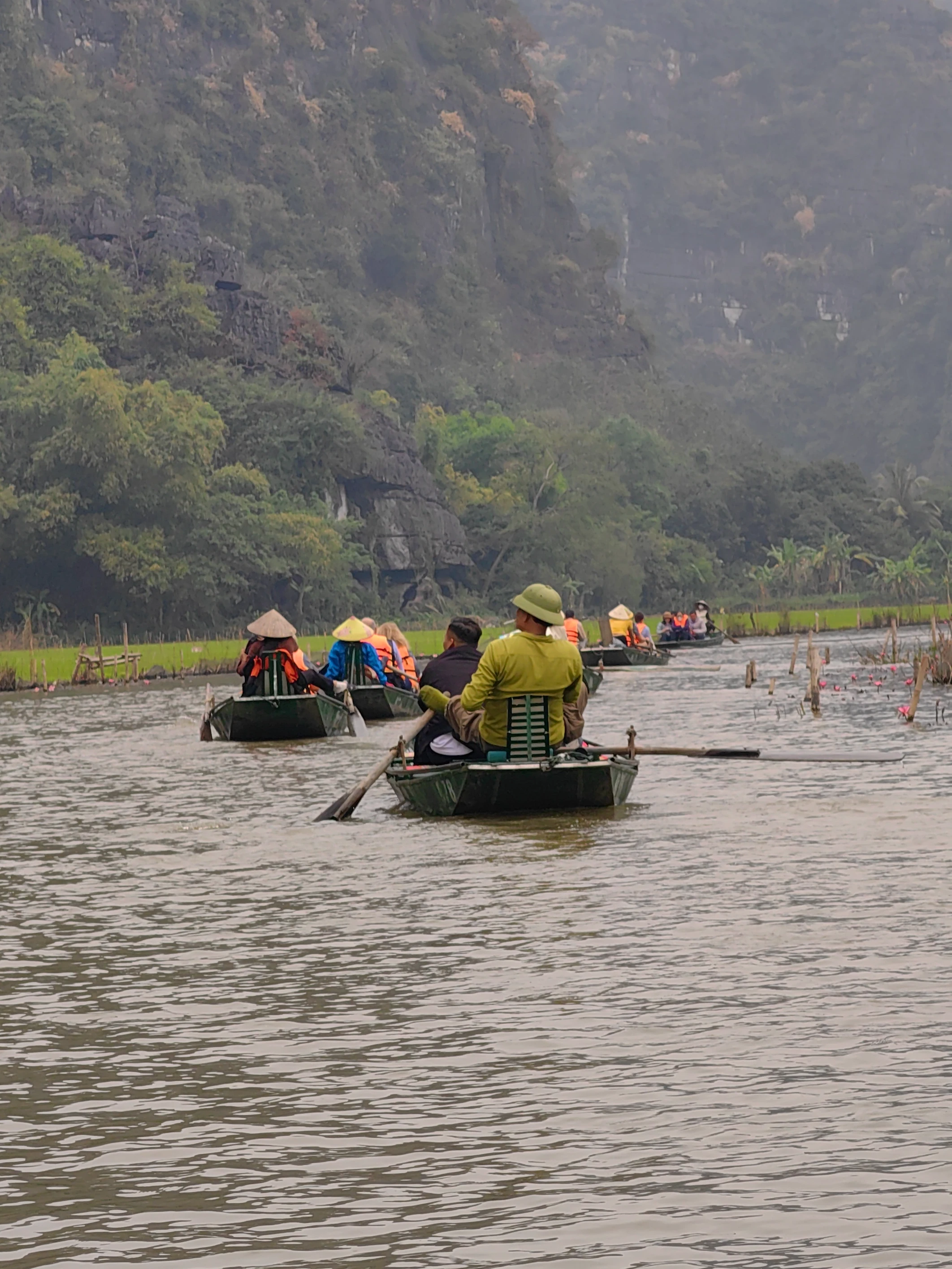 Tam Coc – rejs łodzią, Ninh Binh