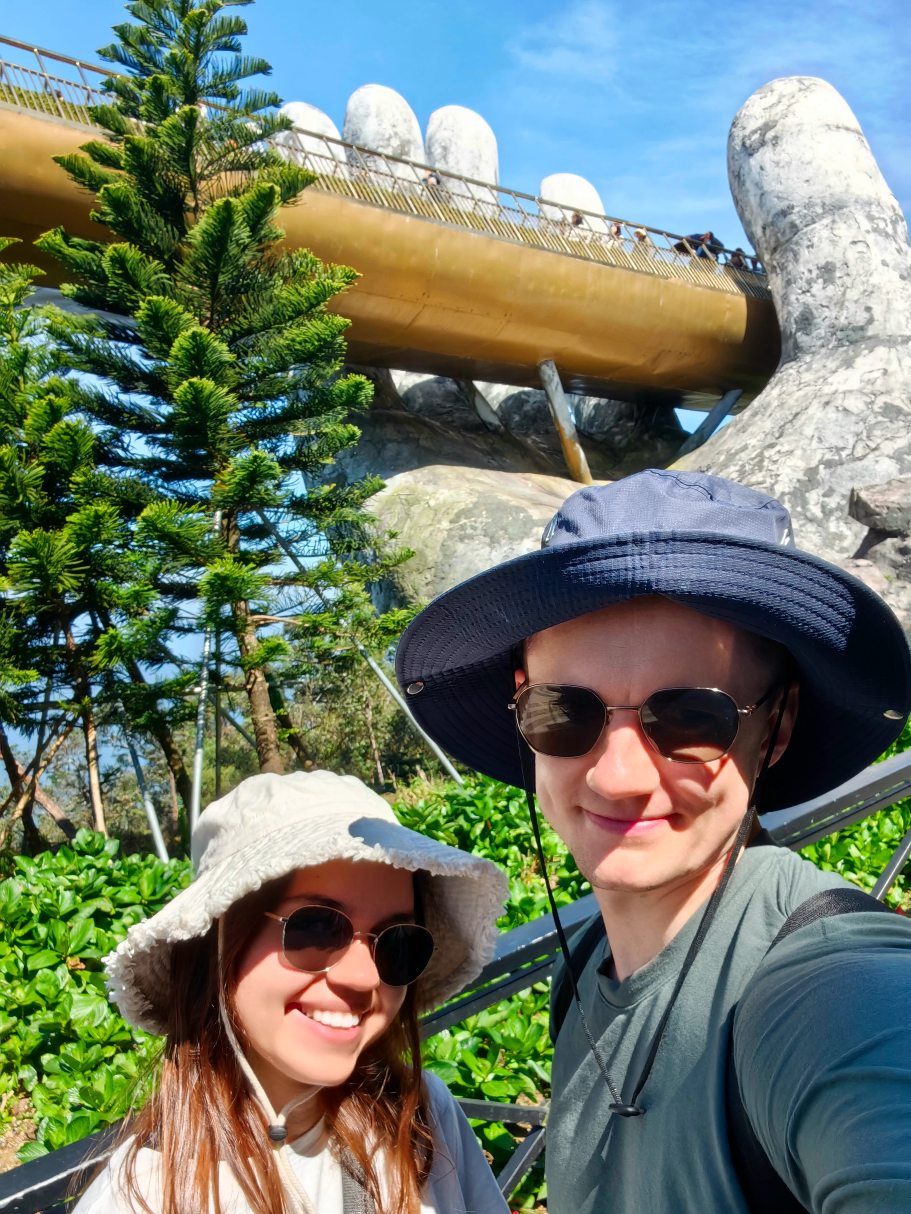 Da Nang – selfie, Golden Bridge, Ba Na Hills