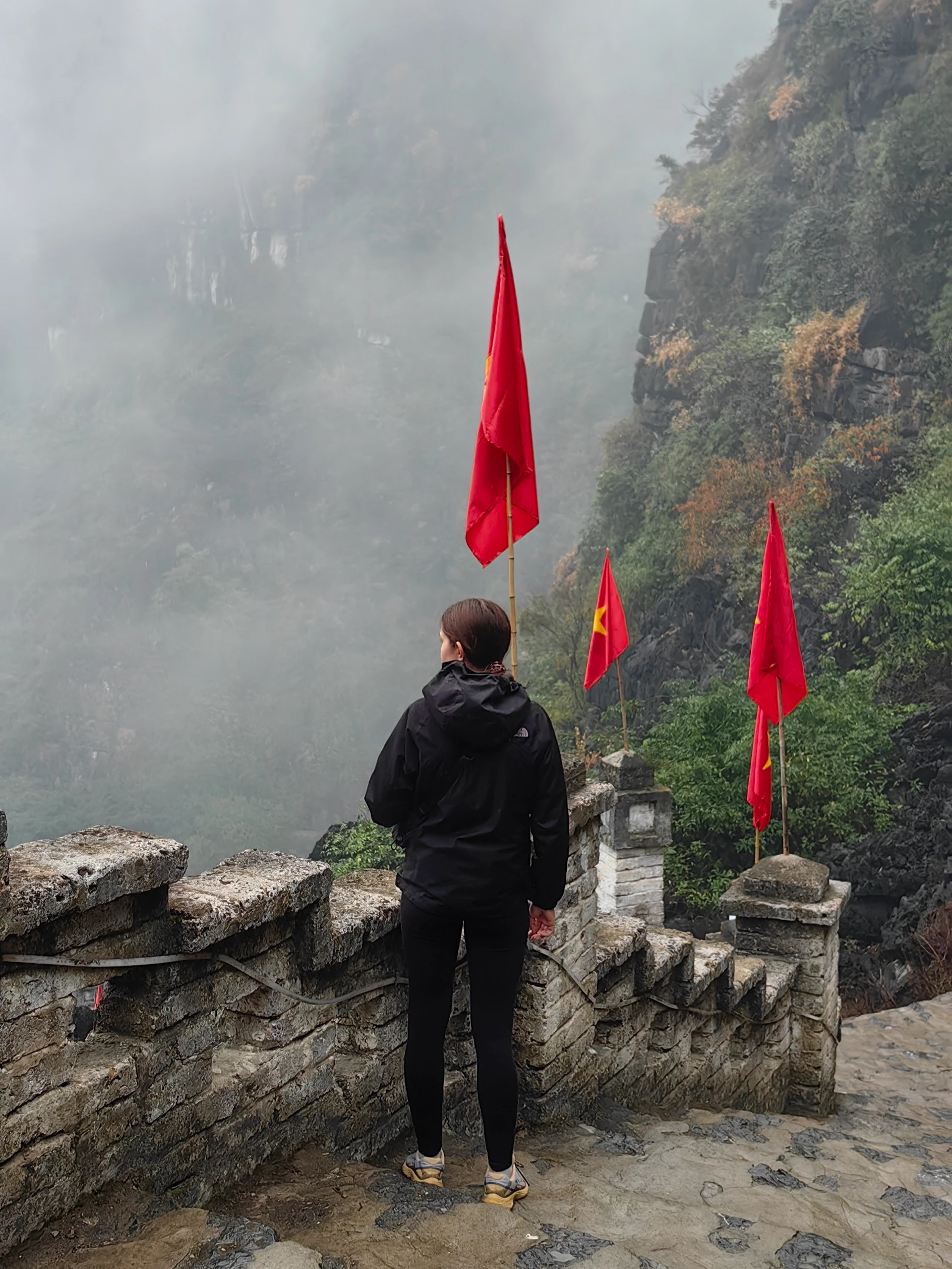 Ninh Binh – widok ze schodów Mua Cave
